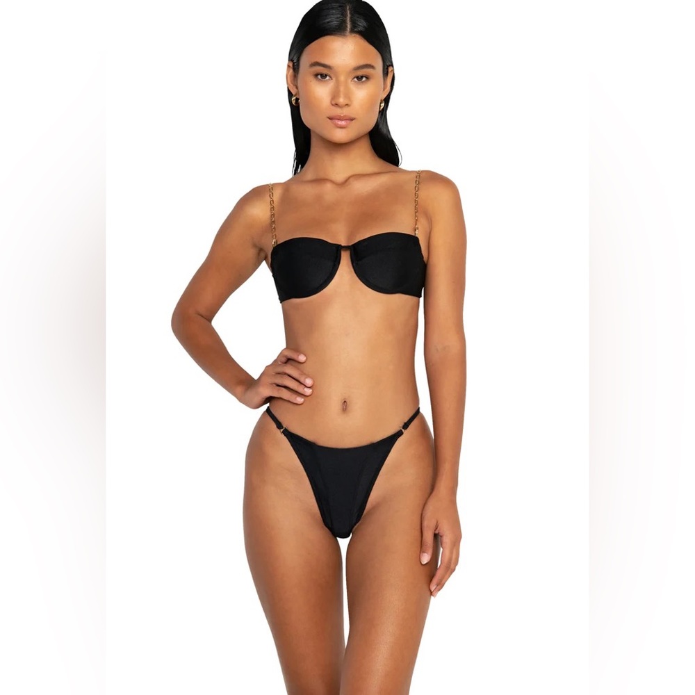 FAE NALU TOP NERO BLACK NWT